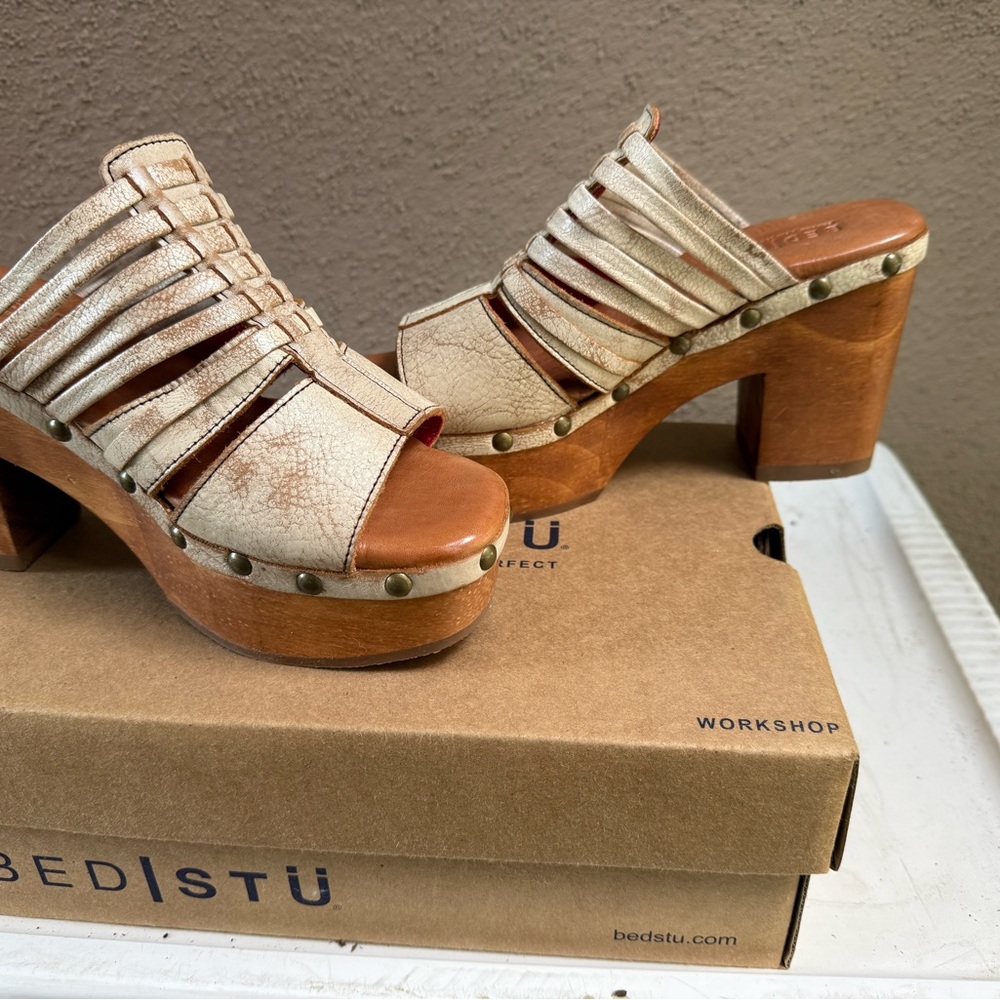 BED STU Shantel Platform Sandals Nectar Lux. 8.5 - Picture 5 of 8